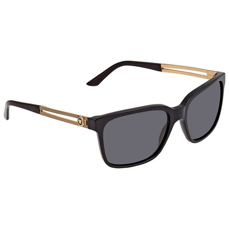 Versace VE4307 58 Grey & Black Sunglasses.